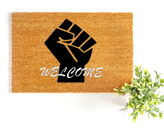 Black Lives Matter Doormat