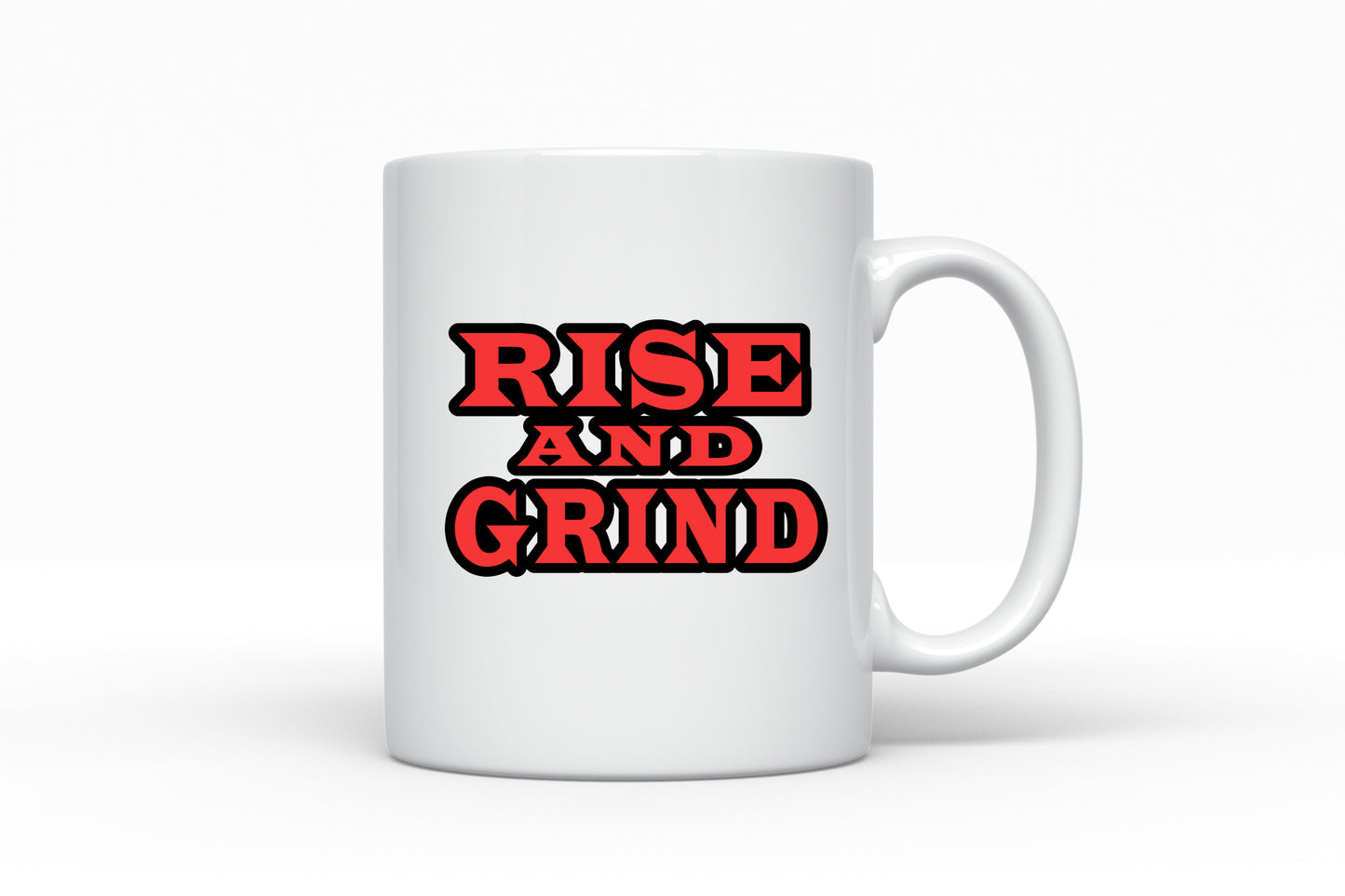 RISE AND GRIND MUG